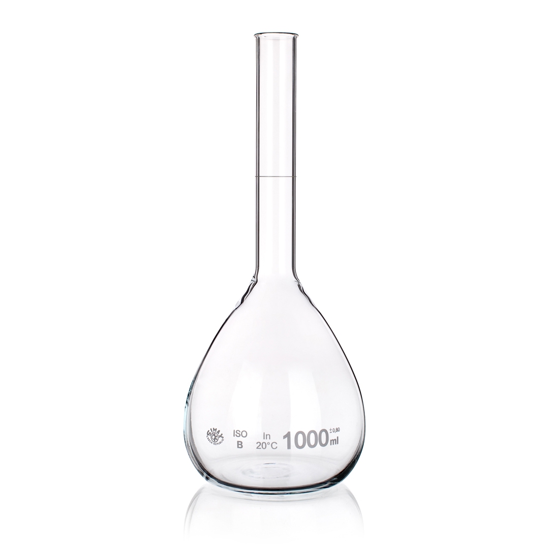 Flasks, Volumetric, Class B, No Stopper, Borosilicate Glass 3.3 - Smith ...