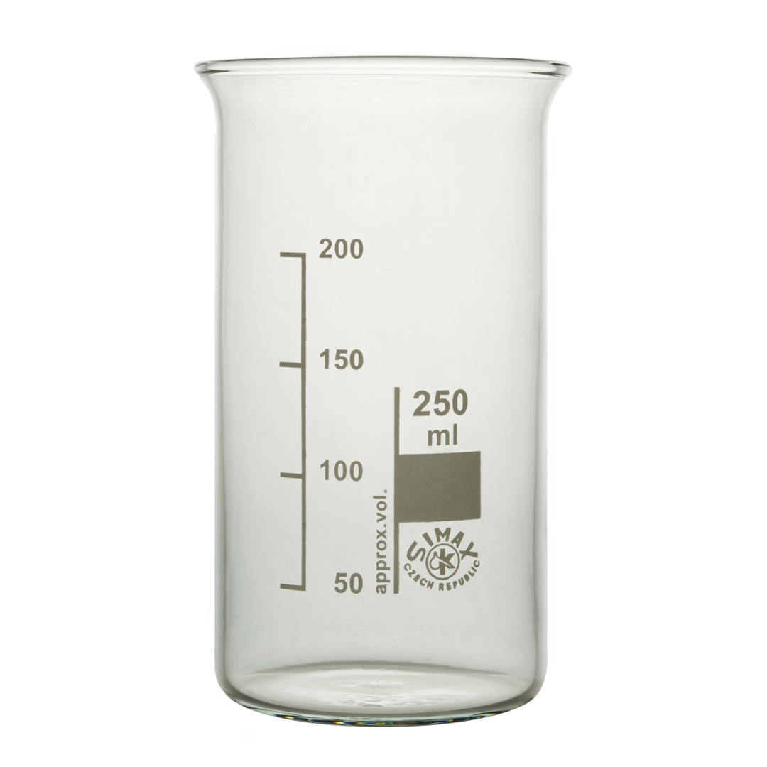 Beaker Tall Form Without Spout Borosilicate Glass 33 Smith Scientific 7124