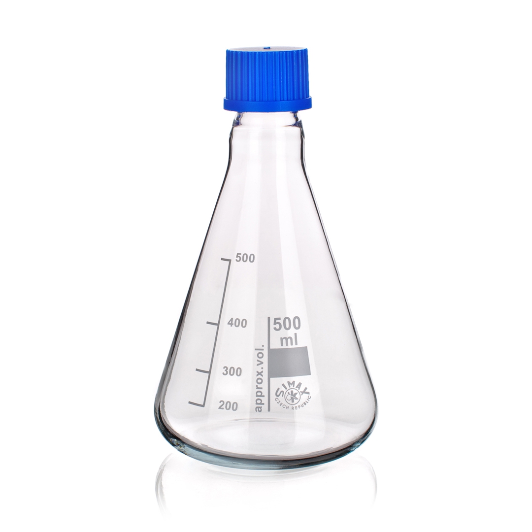 Erlenmeyer Flask, Baffled, Borosilicate Glass Smith Scientific