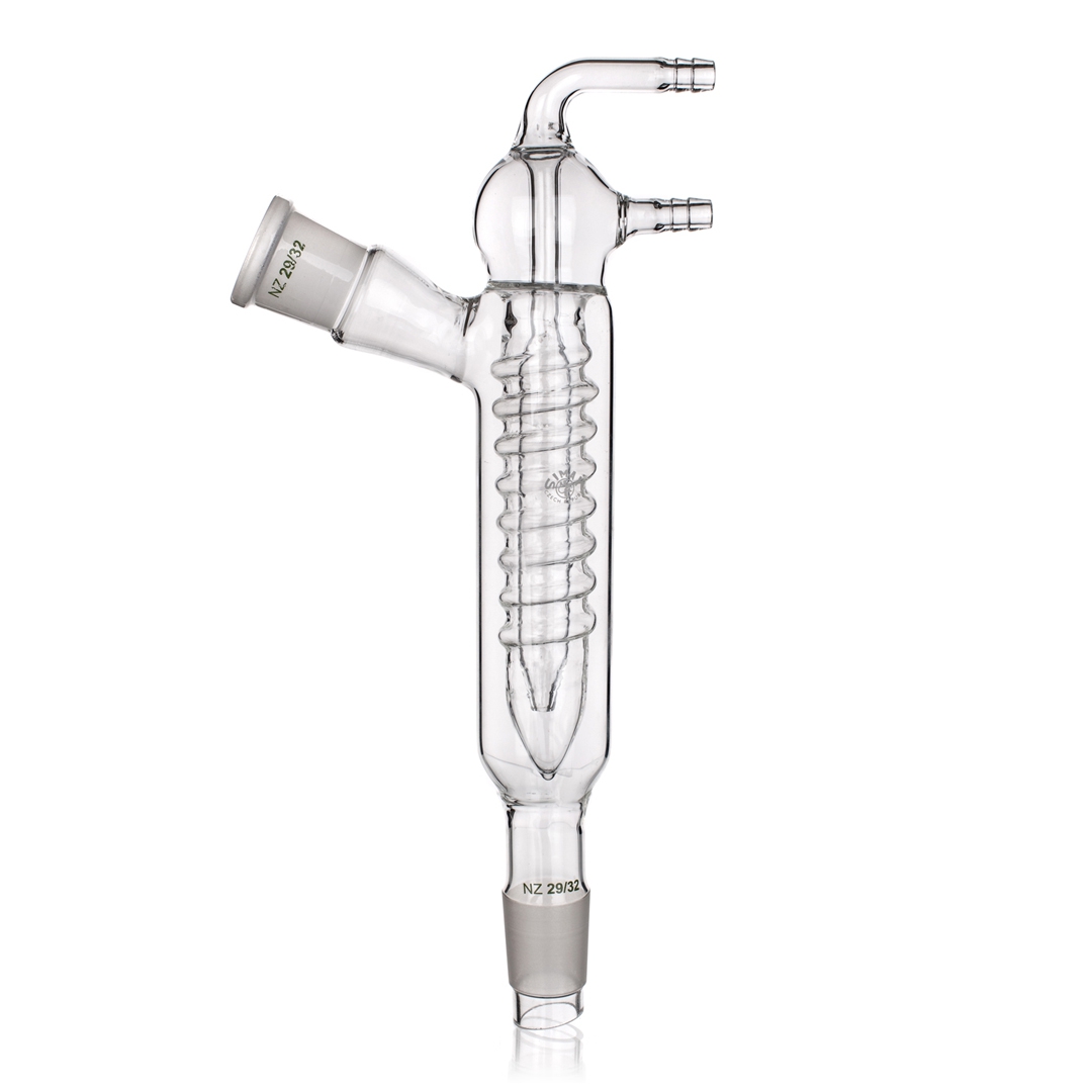 Condenser, Reflux Friedrichs, Helical, Sloping, Length 250mm, Joint