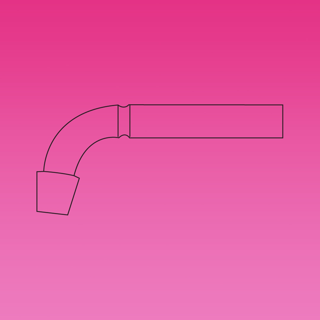 Drying Tube Adapter, Angle 90 Degrees, Microscale, Glass Dixon Science