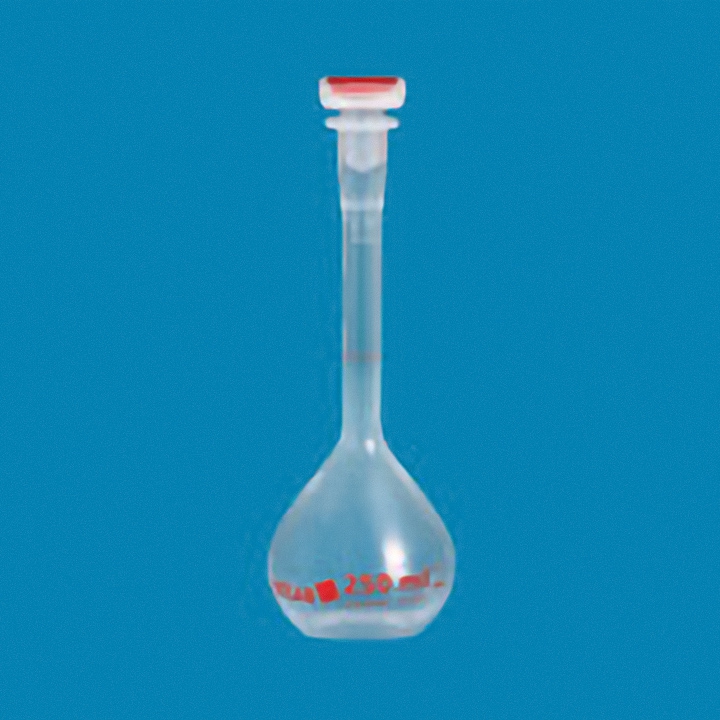 Volumetric Flask Class A, Plastic TPX / PP Dixon Science