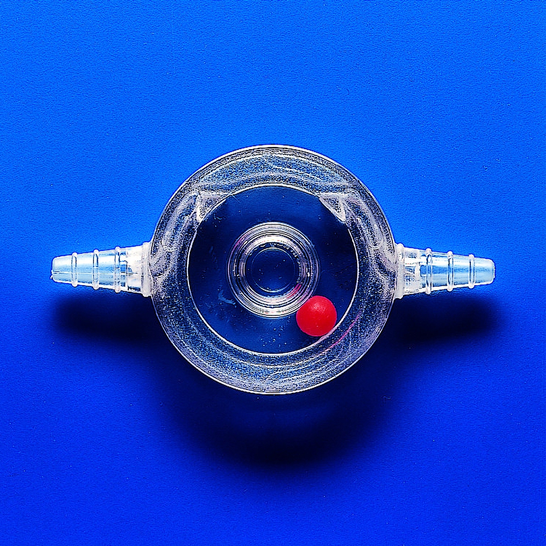 Flow Indicator, Ball, Material SAN Smith Scientific
