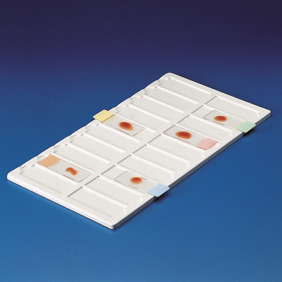Tray For Microscope Slides, Material PVC Smith Scientific